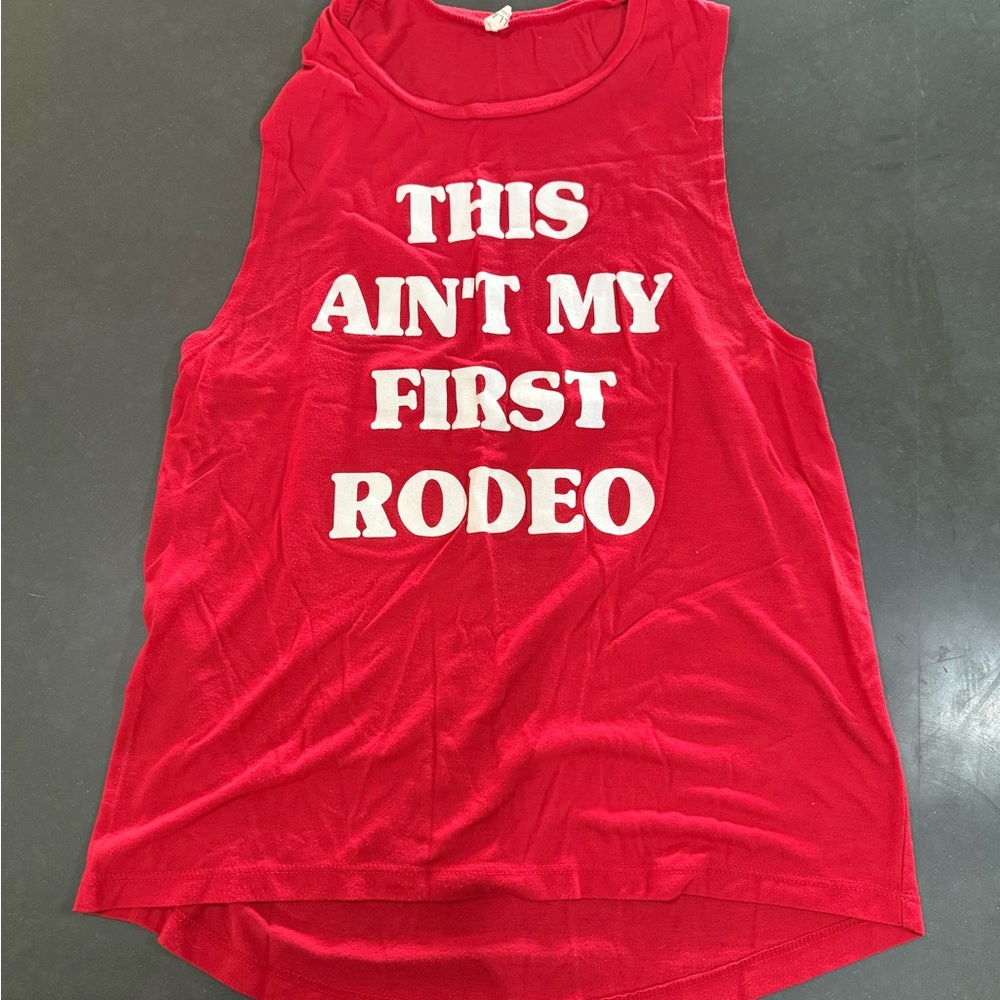 Rodeo Tank Top large